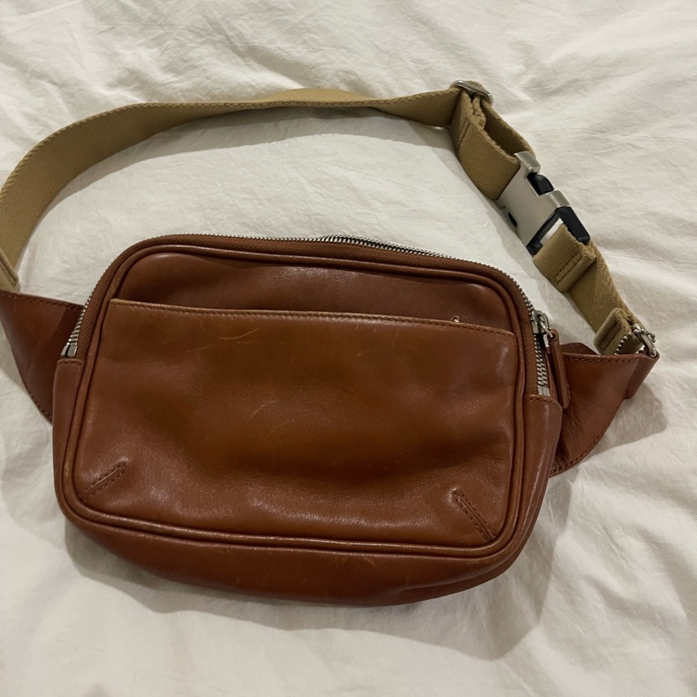Fanny pack or cross body.